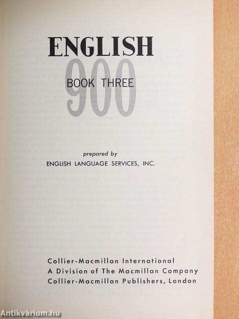English 900 Book 3.