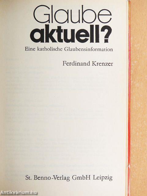 Glaube aktuell?