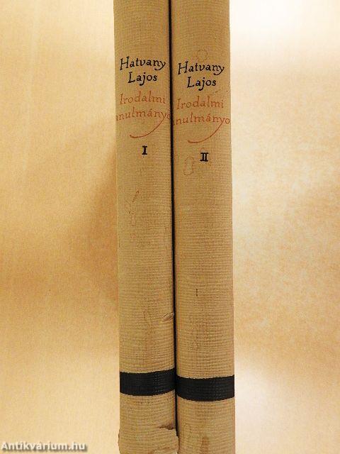 Irodalmi tanulmányok I-II.