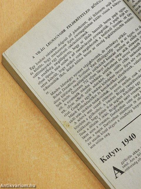 A világ legnagyobb felderítetlen bűnügyei