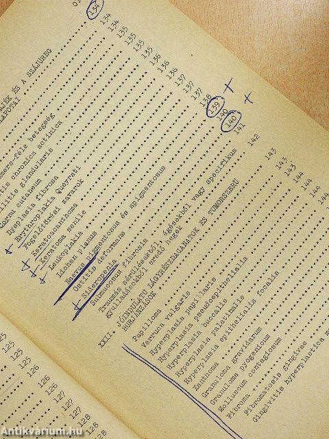 Szájpathologiai jegyzet