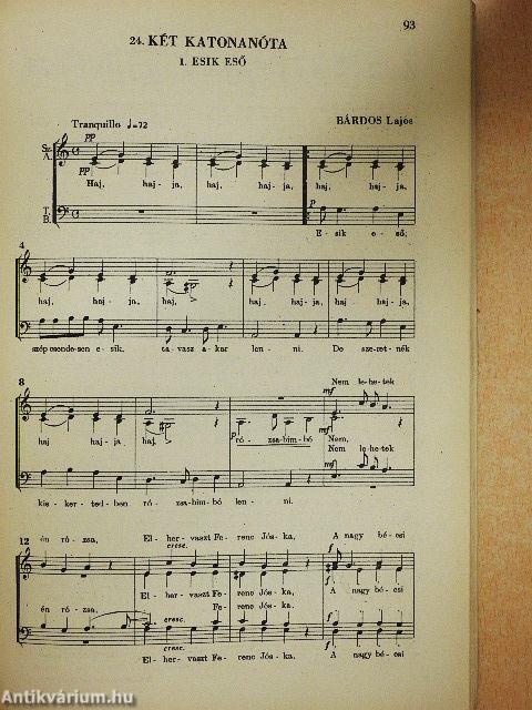 Kórusgyűjtemény gyakorlati útmutatóval a művek tanításához és előadásához