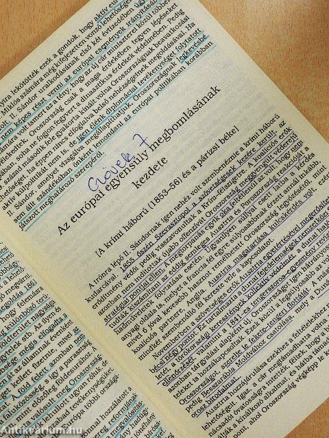 Oroszország külpolitikája II. Sándor korában és a közvélemény