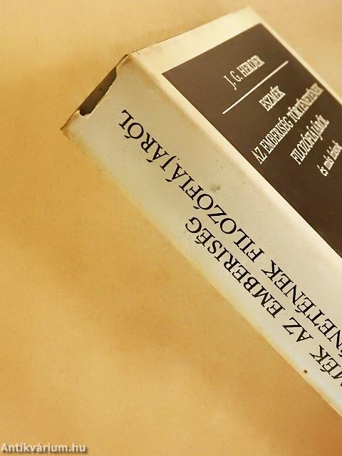 Eszmék az emberiség történetének filozófiájáról