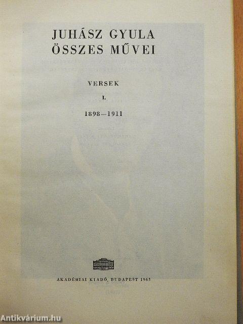 Juhász Gyula összes művei I-III.