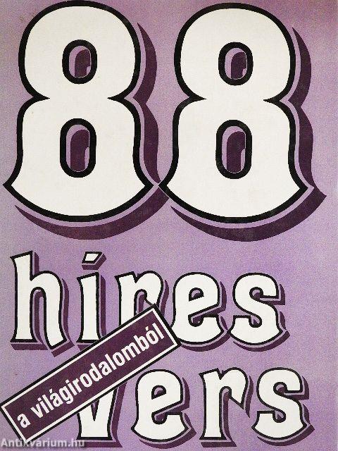 88 híres vers a világirodalomból