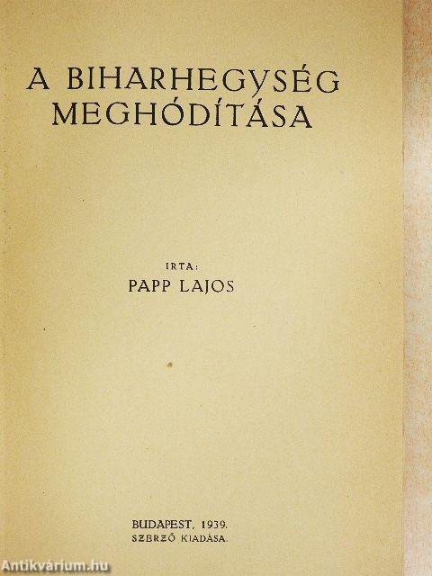 A Biharhegység meghódítása