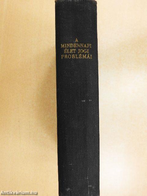 A mindennapi élet jogi problémái