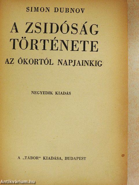 A zsidóság története