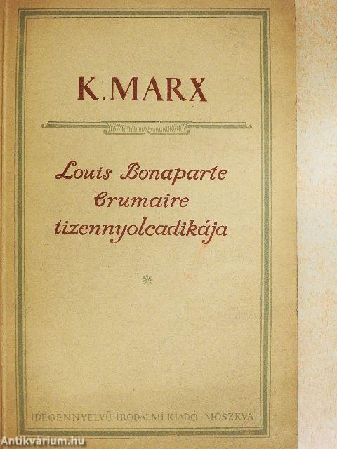 Louis Bonaparte brumaire tizennyolcadikája