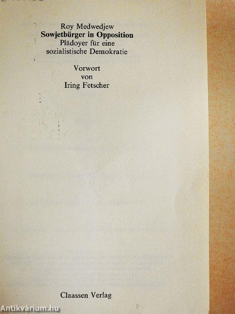 Sowjetbürger in Opposition