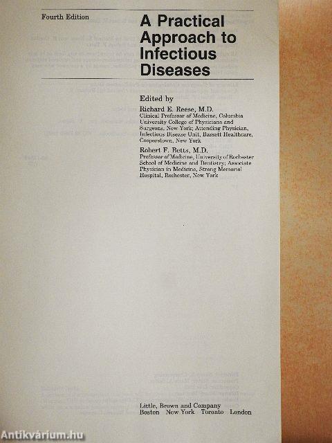 A Practical Approach to Infectious Diseases