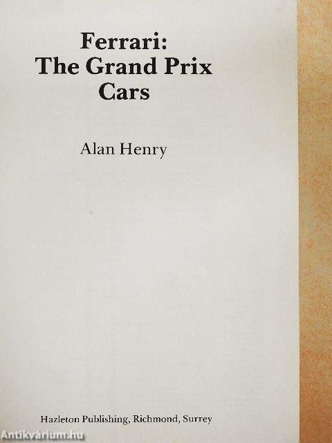 Ferrari: The Grand Prix Cars