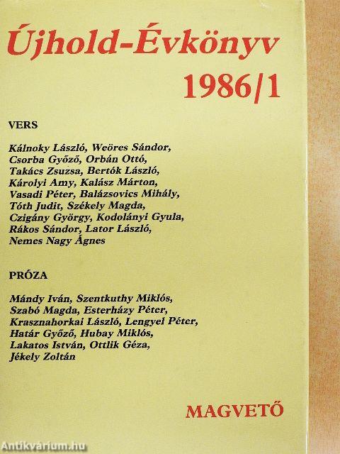 Újhold-Évkönyv 1986/1-2