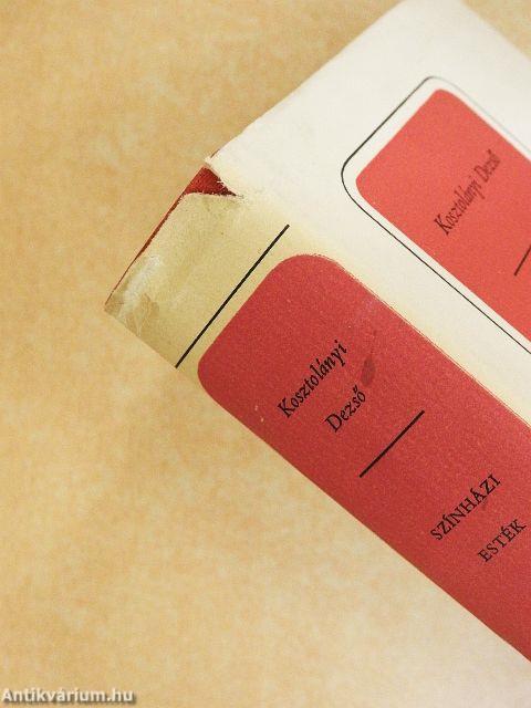 Színházi esték I-II.