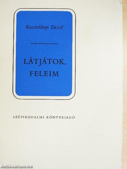 Látjátok, feleim