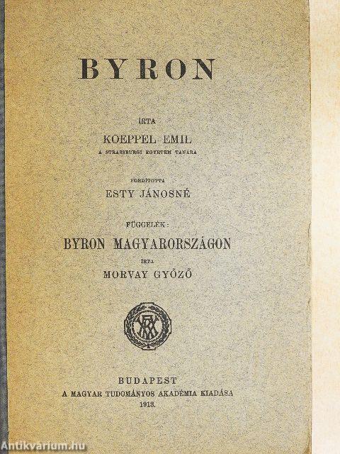 Byron/Byron Magyarországon