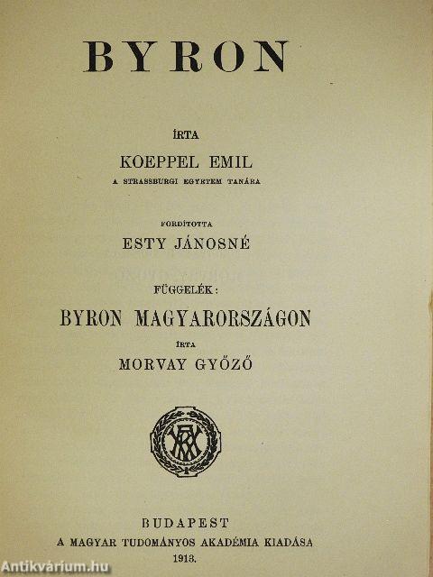 Byron/Byron Magyarországon