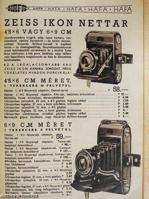 HAFA 82. Árjegyzék 