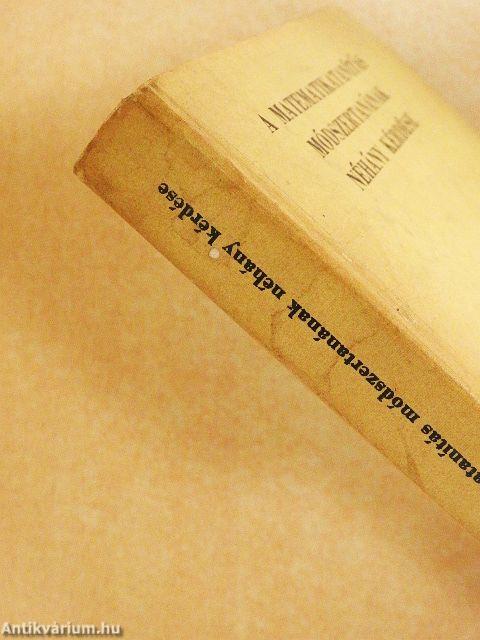 A matematikatanítás módszertanának néhány kérdése