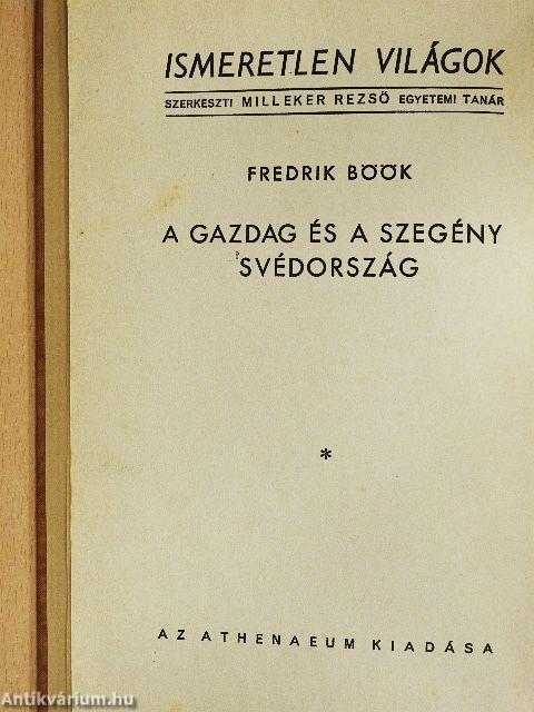 A gazdag és a szegény Svédország
