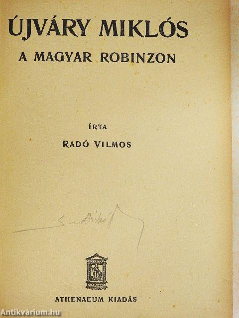 Újváry Miklós, a magyar Robinzon