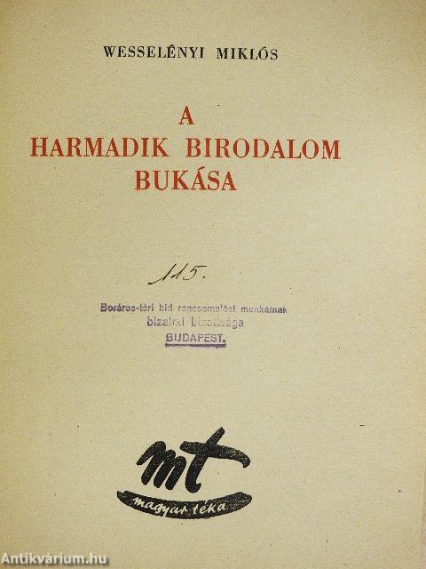 A Harmadik Birodalom bukása