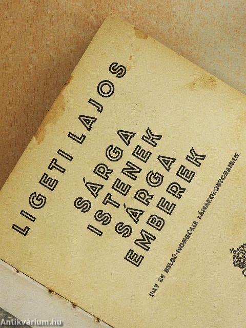 Sárga istenek, sárga emberek