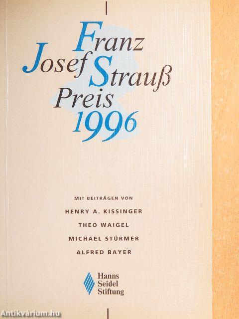 Franz Josef Strauß-Preis 1996
