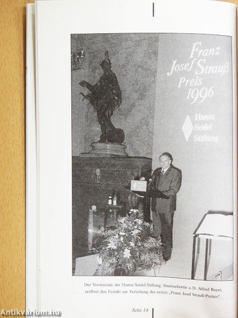 Franz Josef Strauß-Preis 1996