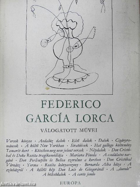 Federico García Lorca válogatott művei