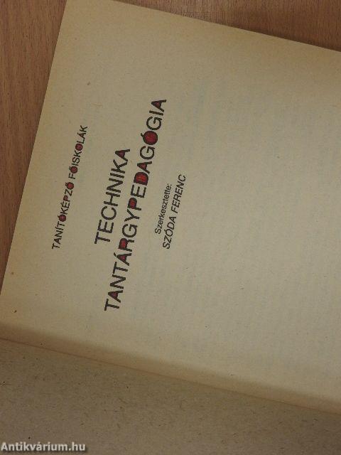 Technika tantárgypedagógia