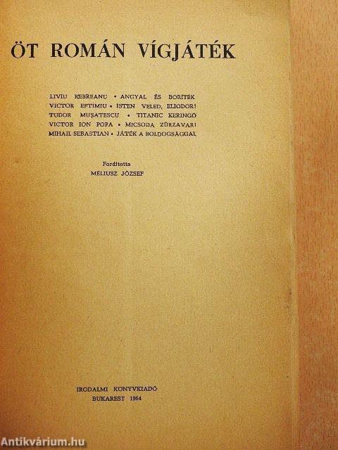 Öt román vígjáték