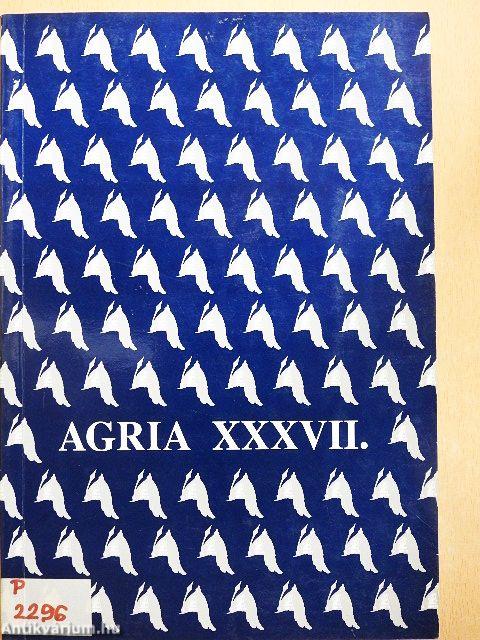 Agria XXXVII.