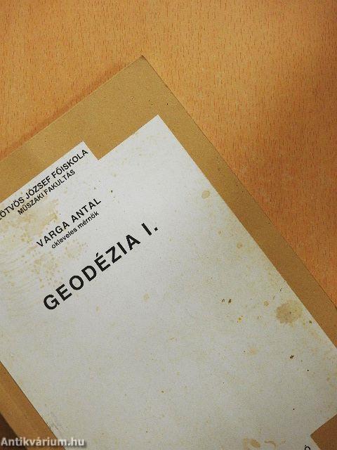 Geodézia I.
