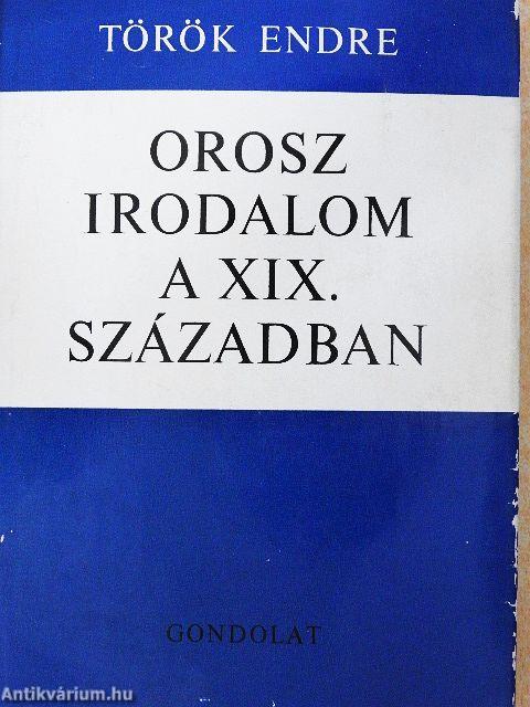 Orosz irodalom a XIX. században