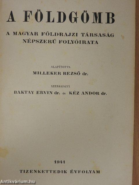 A Földgömb 1941. januárius-december