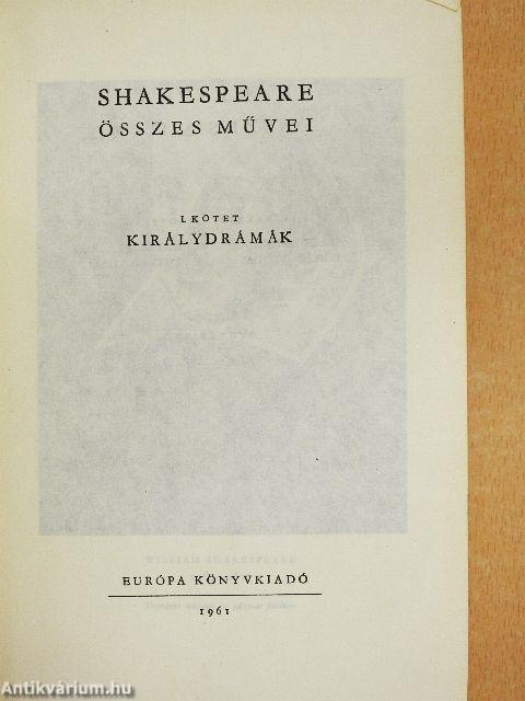 Shakespeare összes művei 1-7.