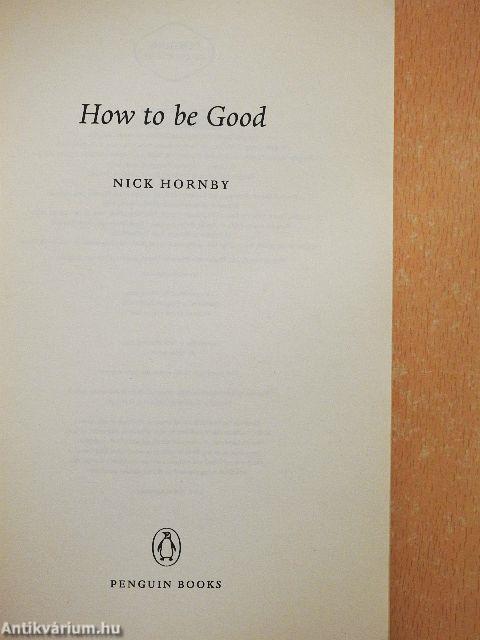 How to be Good