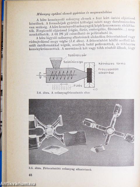 Optikai elemek készítése