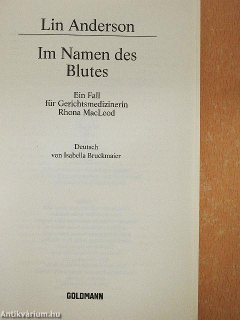 Im Namen des Blutes