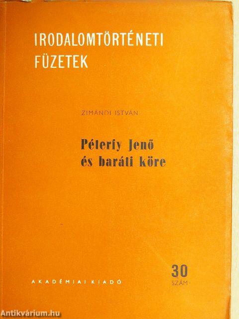 Péterfy Jenő és baráti köre