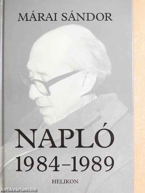 Napló 1984-1989