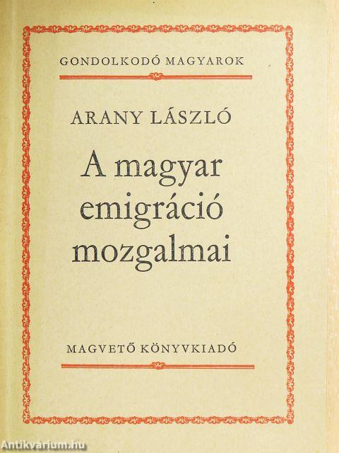 A magyar emigráció mozgalmai 
