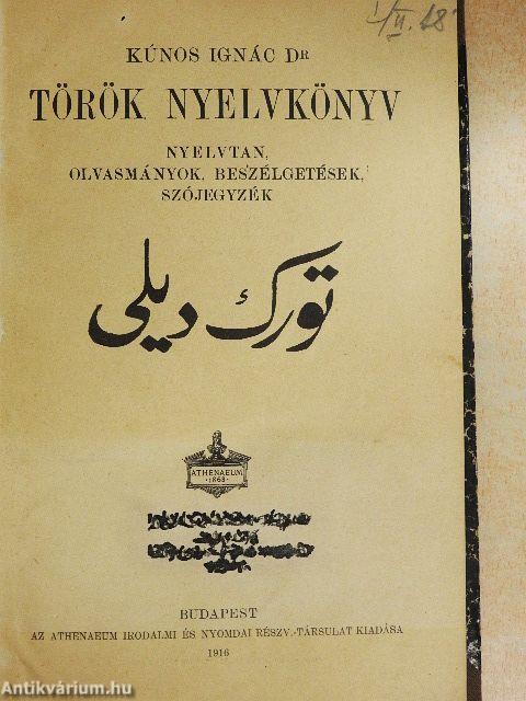 Török nyelvkönyv I-II.