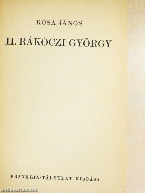II. Rákóczi György