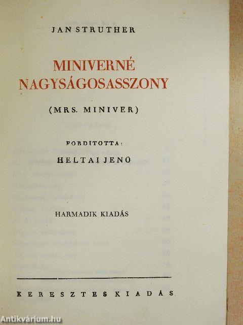 Miniverné nagyságosasszony