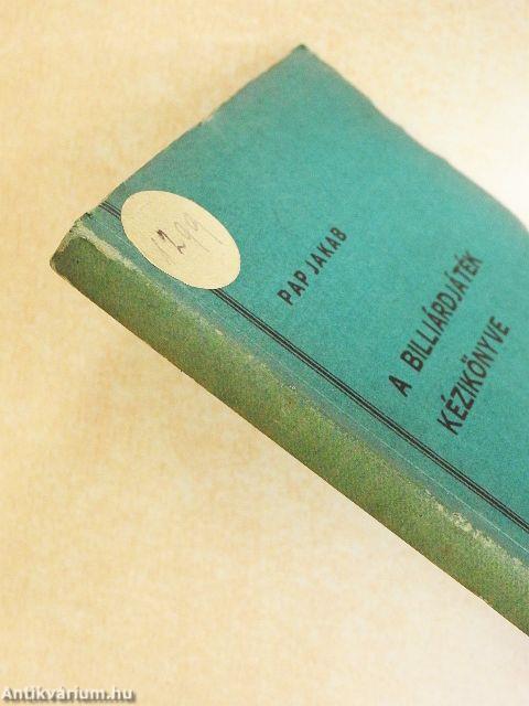 A billiárdjáték kézikönyve