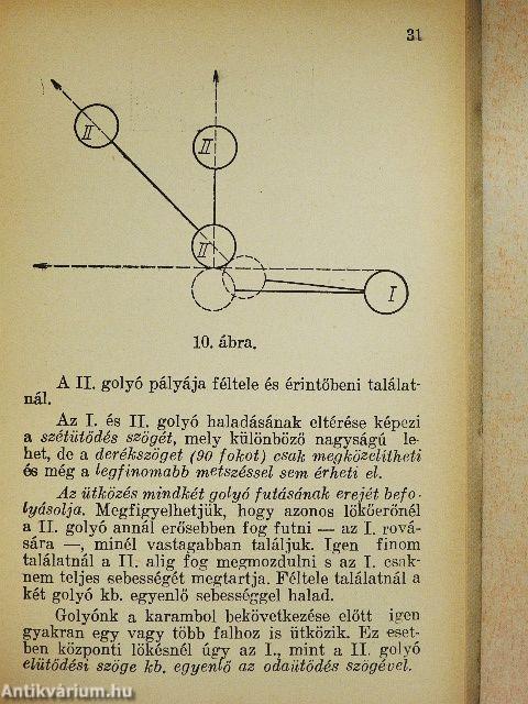 A billiárdjáték kézikönyve