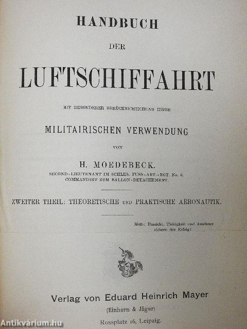 Handbuch der Luftschiffahrt I-II.